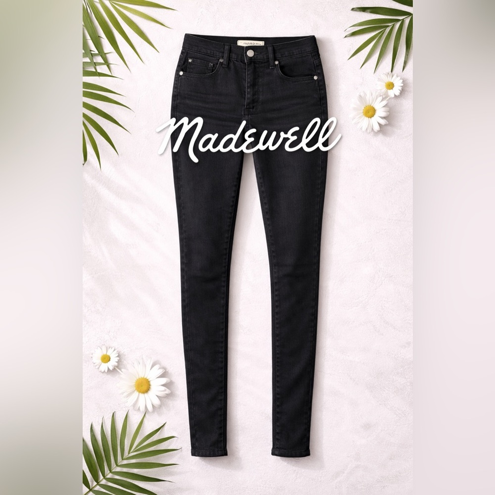 Madewell Women's Dark Gray Skinny Jeans